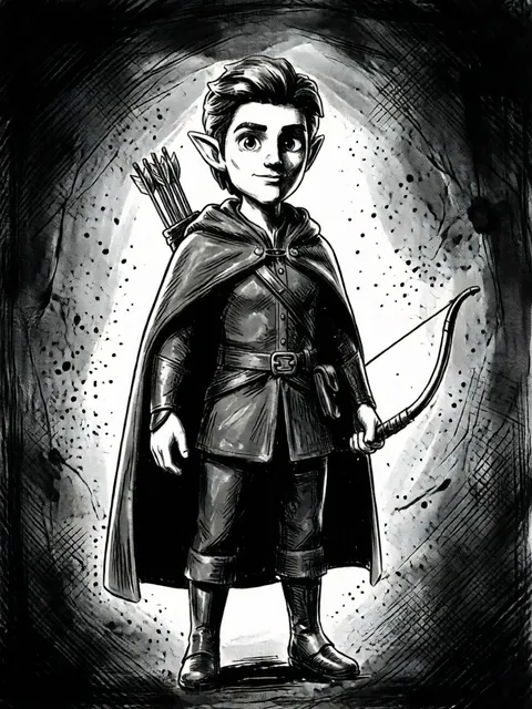 Krea 2 Turbo character example — comic style