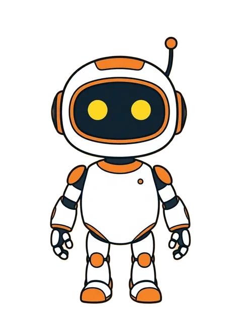 Krea 2 Turbo character example — cartoon style